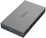 Hama - Hub Usb A 30 4x Ports 5 Gbits
