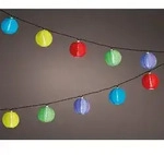 Lichterkette Aus Mehrfarbigem Nylon