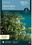 Kaemingk Led Micro Light B&uuml;ndel Aussen 640 Led, Warmwei&szlig; Lichterketten