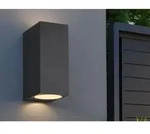 Trio - Leuchten Au&szlig;en-wandleuchte Roya Gu10 Anthrazit Up- & Downlight Wandleuchte