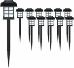 Monzana&reg; Led Solarlampe Au&szlig;en Wetterfest Ip44 Erdspie&szlig; Solar Garten Laterne