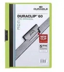 Durable - Klemmmappe Duraclip&reg; 60 Din A4 Hartfolie Farbe Der R&uuml;ckseite: Gr&uuml;n Farbe