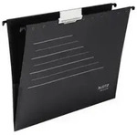 Leitz - H&auml;ngetasche Alpha&reg; Recycle Din A4 250g/m2 Karton 100 % Recycelt Schwarz