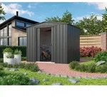 Globel Industries - Ger&auml;tehaus 'gartenmanager Dream 86', Anthrazit, 4,53 M2, Ohne