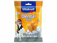 Vitakraft - Dental 3in1 - Zahnpflege-Snack für Hunde von 5-10 kg - 7 Sticks