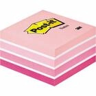 Post-it Mehrfarbiger Notizw&uuml;rfel 5x90 Bl&auml;tter 76x76 Pastellrosa T&ouml;ne