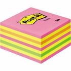 Post-it Haftnotizw&uuml;rfel Post-it&reg; 76 X 45 X 76 Mm (b X H X T) Guavapink Neongelb
