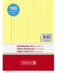 Brunnen - Karteikarte 102260110 Din A6 Liniert Ge 100 St./pack.