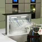Klarstein - Royal Flush Downdraft Dunstabzugshaube 430 M3/h 60 Cm