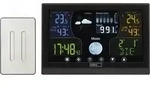 Emos E6018 Wetterstation Schwarz Mit Farbigem Lcd-display
