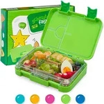Schmatzfatz Junior Lunchbox 6 F&auml;cher 21,3 X 15 X 4,5 Cm (bxhxt) - Klarstein