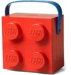 Lego(r) Beh&auml;lter Mit Griff Rot
