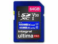 INSDX64G-100V30 64GB sd card sdxc UHS-1 U3 CL10 V30 up to 100MBS read 45MBS write