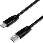 Logilink Usb 2.0 Kabel Zu Usb-c Stecker, Schwarz, 1,0m (cu0157)