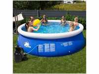 Steinbach Speed-Up Pool Set ø 366 x 84 cm mit Sandfilter