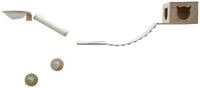 Kerbl - Kletterwand Anden (7-teilig, Farbe Wei&szlig;, Max. Belastbarkeit 6 Kg) 81611