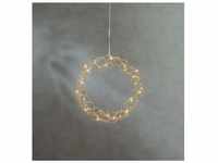 LED-Dekoleuchte Curly Dewdrops ca. 30 x 30 cm, 30 warmwhite led, Material:...