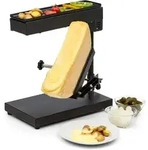 Appenzell Peak Raclette Mit Grill 1000w Thermostatschalter Schwarz