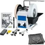 Nassschleifmaschine Nass Sch&auml;rfsystem Super Grind T8 + Rb 180 Drehscheibe - Tormek