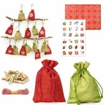 Dunedesign - Diy Adventskalender Zum Bef&uuml;llen - 24 Geschenk S&auml;ckchen - Komplettes