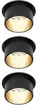 Paulmann 93379 Led-einbauleuchte Led Led Fest Eingebaut 18 W Schwarz (matt), Gold