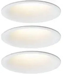 3er-set Led Einbaulampen Cymbal Coin Warmdimmfunktion Ip44 Wei&szlig;