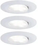 Paulmann - Calla Led-bad-einbauleuchte 3er Set 19.5 W Ip65 Wei&szlig; (matt)