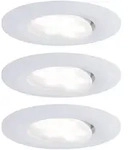Paulmann - Calla Led-bad-einbauleuchte 3er Set 18 W Ip65 Wei&szlig; (matt)