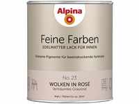 Alpina - Feine Farben Lack No. 23 Wolken in Rosé graurosé edelmatt 750 ml Buntlacke
