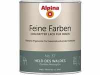 Feine Farben Lack No. 37 Held des Waldes moosgrün edelmatt 750 ml Buntlacke - Alpina