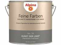 Alpina - Feine Farben No. 34 Kunst der Linie 2,5 l expressives graphitgrau edelmatt