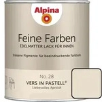 Feine Farben Lack No. 28 Vers In Pastell Apricot Edelmatt 750 Ml Buntlacke - Alpina
