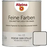 Feine Farben Lack No. 03 Poesie Der Stille Hellgrau Edelmatt 750 Ml Buntlacke -