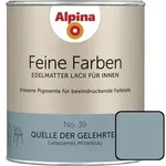 Feine Farben Lack No. 39 Quelle Der Gelehrten Mittelblau Edelmatt 750 Ml Buntlacke -