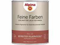 Alpina - Feine Farben Lack No. 22 Befreiter Feuervogel glutrot edelmatt 750 ml