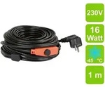 Frostschutz-heizleitung Mit Thermostat L&auml;nge 1 M, Frostfrei Bis -45&iexcl; C - Kerbl