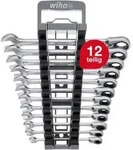 Ringratschen-gabelschl&uuml;ssel Set 12-tlg. Umschaltbar Inkl. Halter I Ring