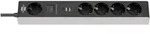 Steckdosenleiste 5-fach Mit Power Delivery Typ C Und 2 Usb 2,4 A, Usb Zum