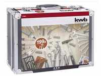 kwb Werkzeug-Koffer inkl. Werkzeug-Set, 199-teilig, gefüllt, robust und...