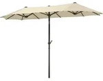 Schneider - Sonnenschirm Salerno Natur 300 X 150 Cm Marktschirm