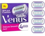 Gillette Venus Deluxe Smooth Swirl Systemklingen 4er