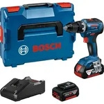 Bosch Akku-bohrschrauber Gsr 18v-55 Mit 2x 5,0 Ah Akkus + Ladeger&auml;t In L-boxx