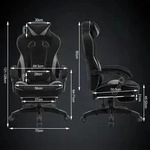 Gaming Stuhl, B&uuml;rostuhl Ergonomisch Mit Lendenkissen, Atmungsaktiv Gaming Chair,