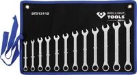 Brilliant Tools - Ringmaulschl&uuml;sselsatz Mit Ratsche 8-19 Mm, 12-teilig
