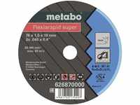 Flexiarapid Super 626870000 Trennscheibe gerade 76 mm 5 St. - Metabo
