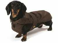 Hundemantel speziell für Dackel - Braun - 43 cm - Fashion Dog