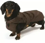 Fashion Dog - Hundemantel Speziell F&uuml;r Dackel - Braun - 33 Cm