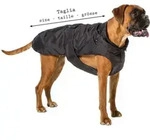 Fashion Dog - Hundemantel Speziell F&uuml;r Dackel - Schwarz - 39 Cm