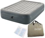 Luftbett Pumpe G&auml;stebett Luftmatratze Selbstaufblasend 152x203x46cm 64126 -...