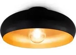 B.k.licht - Deckenleuchte &Oslash;39,5 Cm - E27 Fassung, 1-flammig, Schwarz-gold